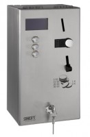 Mincovní automat Sanela, pro dvě až osm/dvanáct sprch, interaktivní ovládání, matný   SLZA 02N